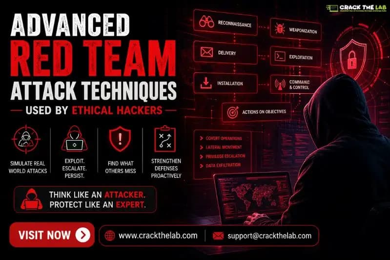 Advanced Red Team Attack Techniques Used by Ethical Hackers